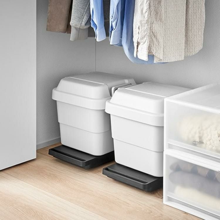 山崎実業 YAMAZAKI  532 台車 タワー tower ブラック/ホワイト  シンプル 押し入れ収納 整理 取っ手付き 耐荷重 約100kg ラッピング不可