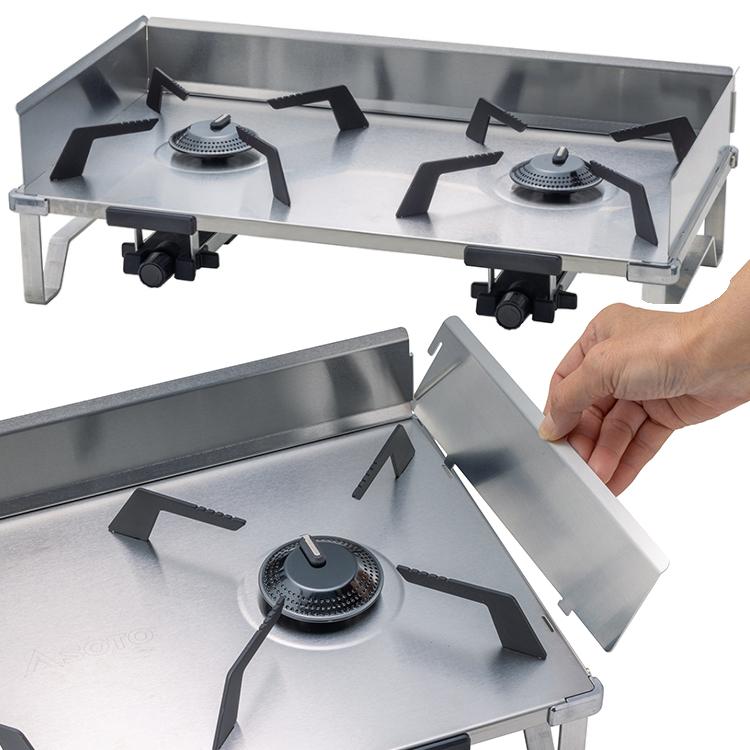 SOTO レギュレーター2バーナー GRID  ST-528  ソト 新富士バーナー 2口 コンロ ラッピング不可