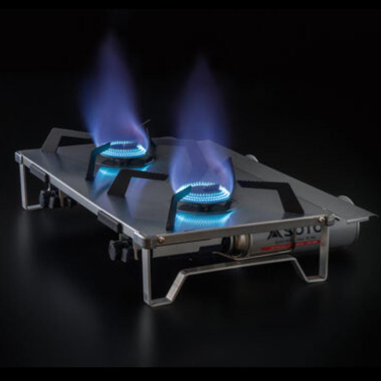 SOTO レギュレーター2バーナー GRID  ST-528  ソト 新富士バーナー 2口 コンロ ラッピング不可