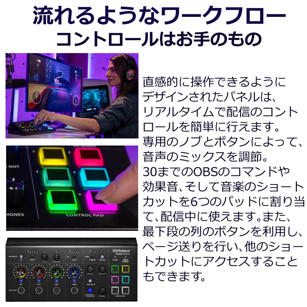 Roland ローランド BRIDGE CAST X  HDMIケーブル付きセット