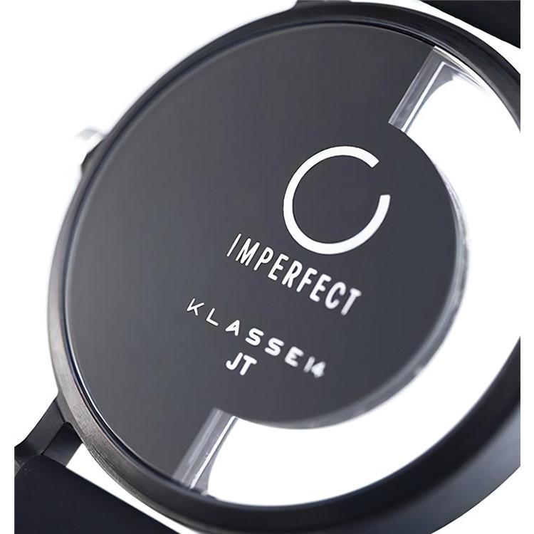 正規品/2年保証  KLASSE14 クラスフォーティーン IM18BK007M インパーフェクト ブラック 腕時計 40mm メンズ  ユニセックス おしゃれ カジュアル  人気