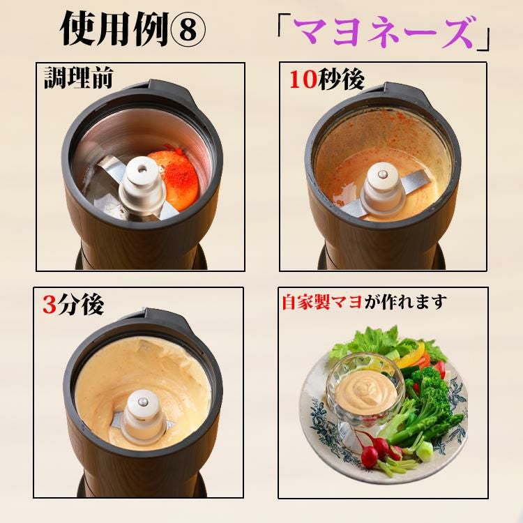 日本製）山本電気 万能ミル Y-308B-CH チャコールグレー 粉ひき器