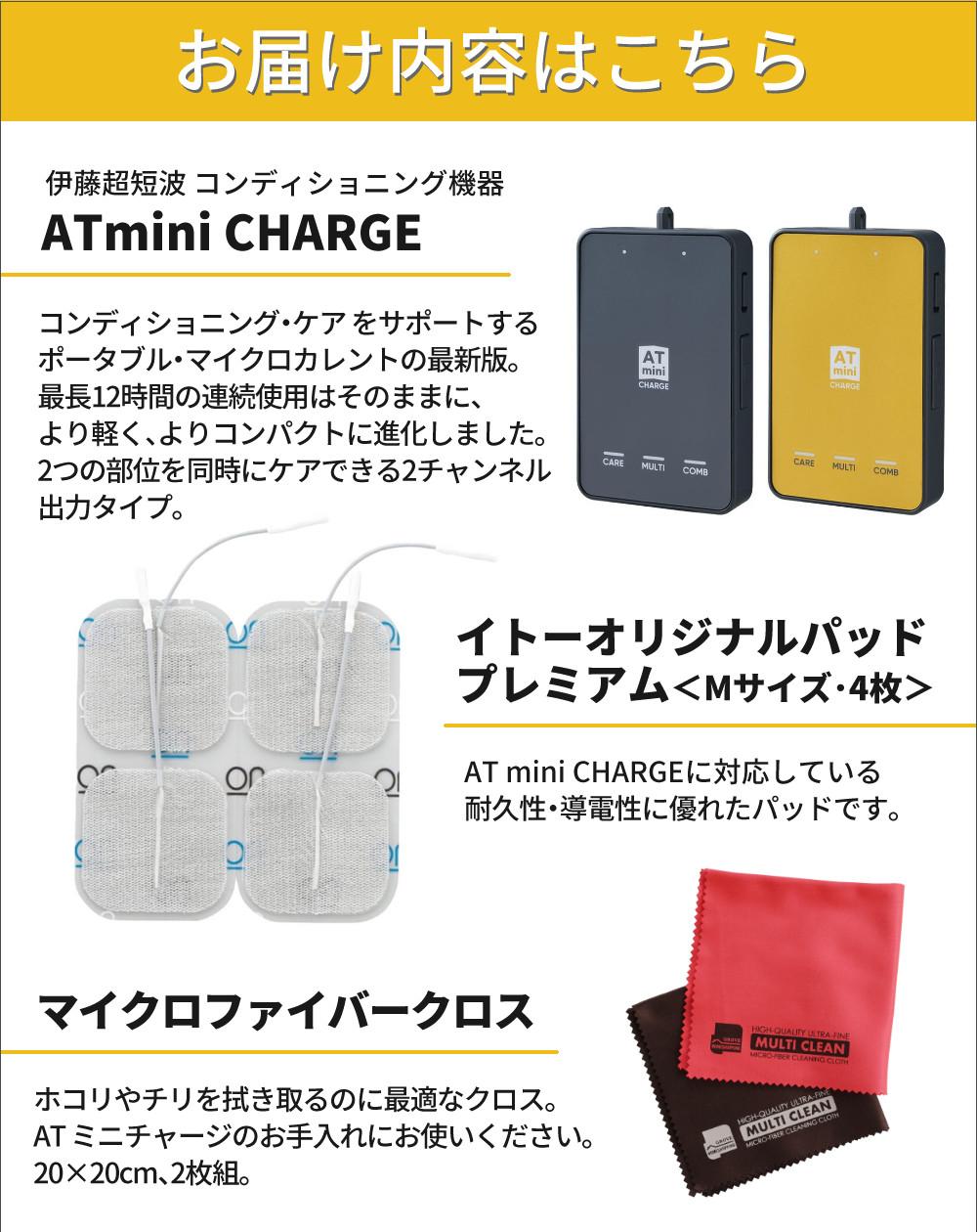予備パッド付き) 伊藤超短波 ATミニチャージ コンディショニング機器