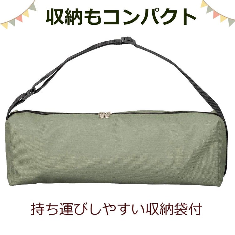 BUNDOK バンドック ポータブルチェア カーキ BD-112KA