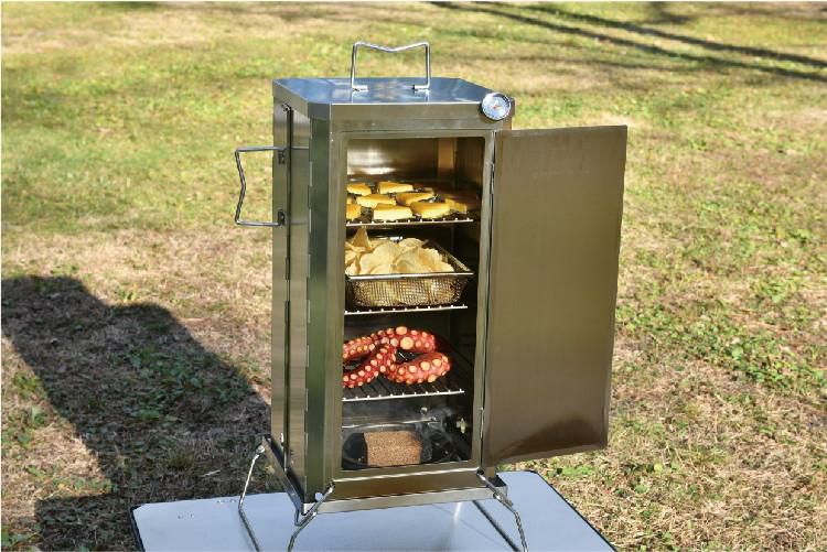 ユニフレーム フォールディングスモーカー FS-500&スモーカーケース&北海道フレーバーチップ付き 4点セット  ラッピング不可