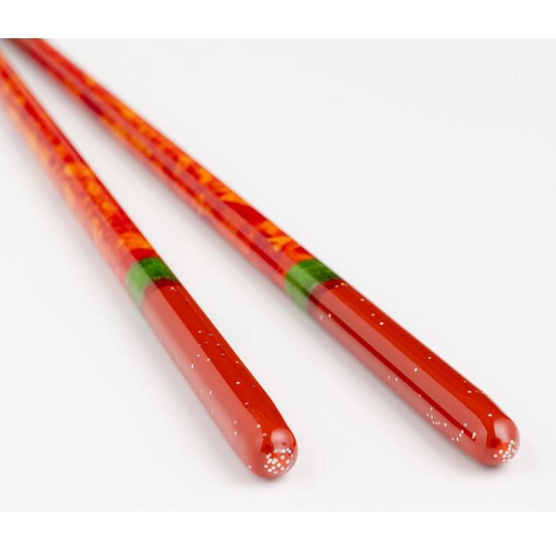 ペア箸セット マツ勘 桐箱 宵・暁 ペア砂岩箸置付 S-12187 ラッピング 熨斗対応