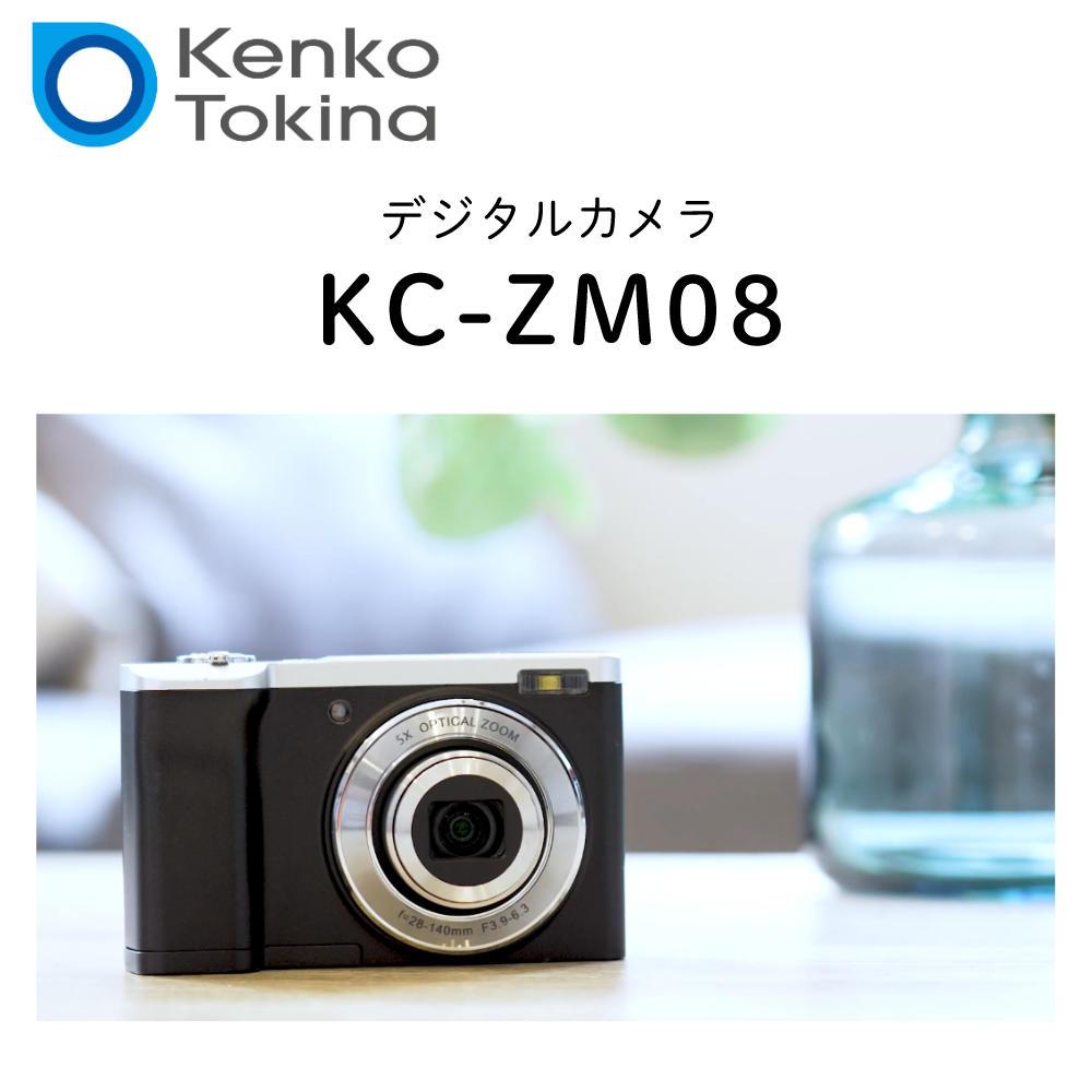 microSD32GBセット) ケンコー KC-ZM08 ブラック コンパクトデジタル