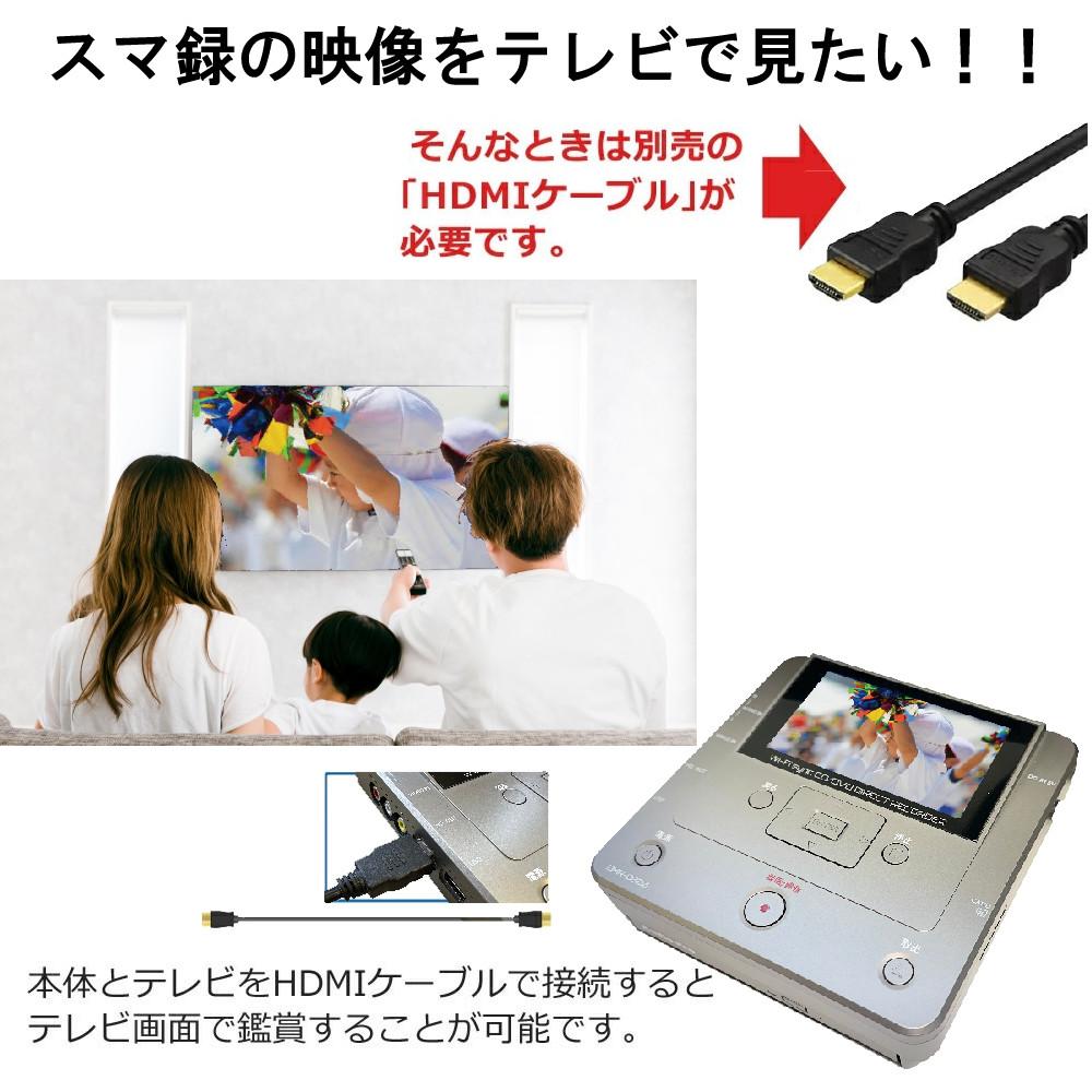 とうしょう メディアレコーダー パソコン要らず 録右ェ門2スマ録　DMR-0820