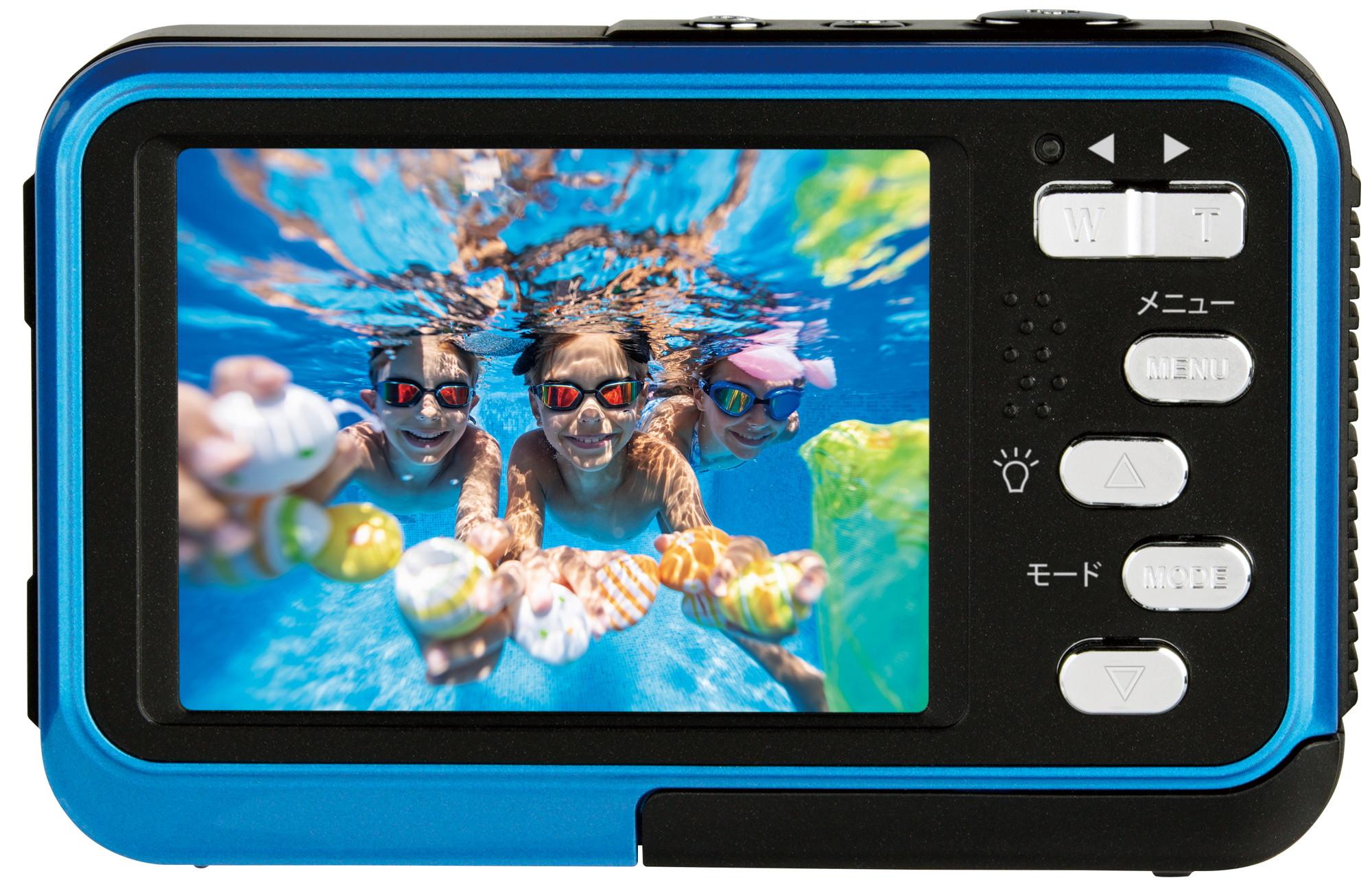 ケンコー 防水デジタルカメラ KC-WP06 KCWP06 ブルー Kenko | ホーム ケンコー 防水デジタルカメラ KC-WP06 KCWP06 ブルー Kenko | ホーム