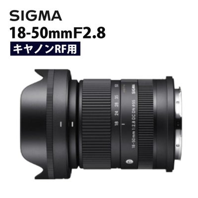 レビューでプレゼント シグマ 18-50mm F2.8 DC DN C  キヤノンRFマウント用