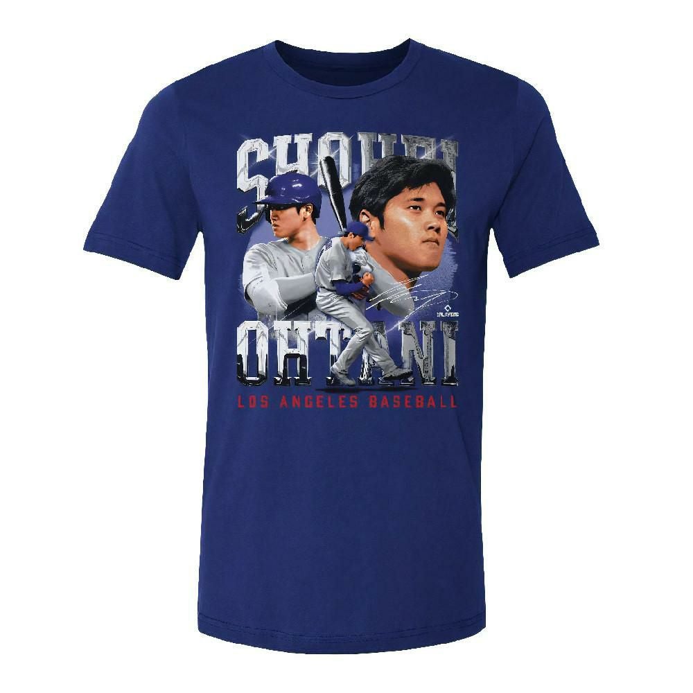 500LEVEL 大谷翔平 Tシャツ ブルー グレー S M L XL （カラー サイズ