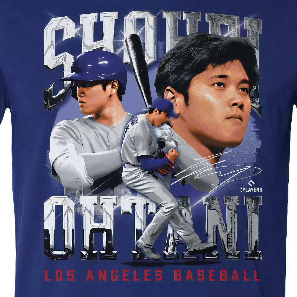 500LEVEL 大谷翔平 Tシャツ ブルー グレー S M L XL （カラー サイズ