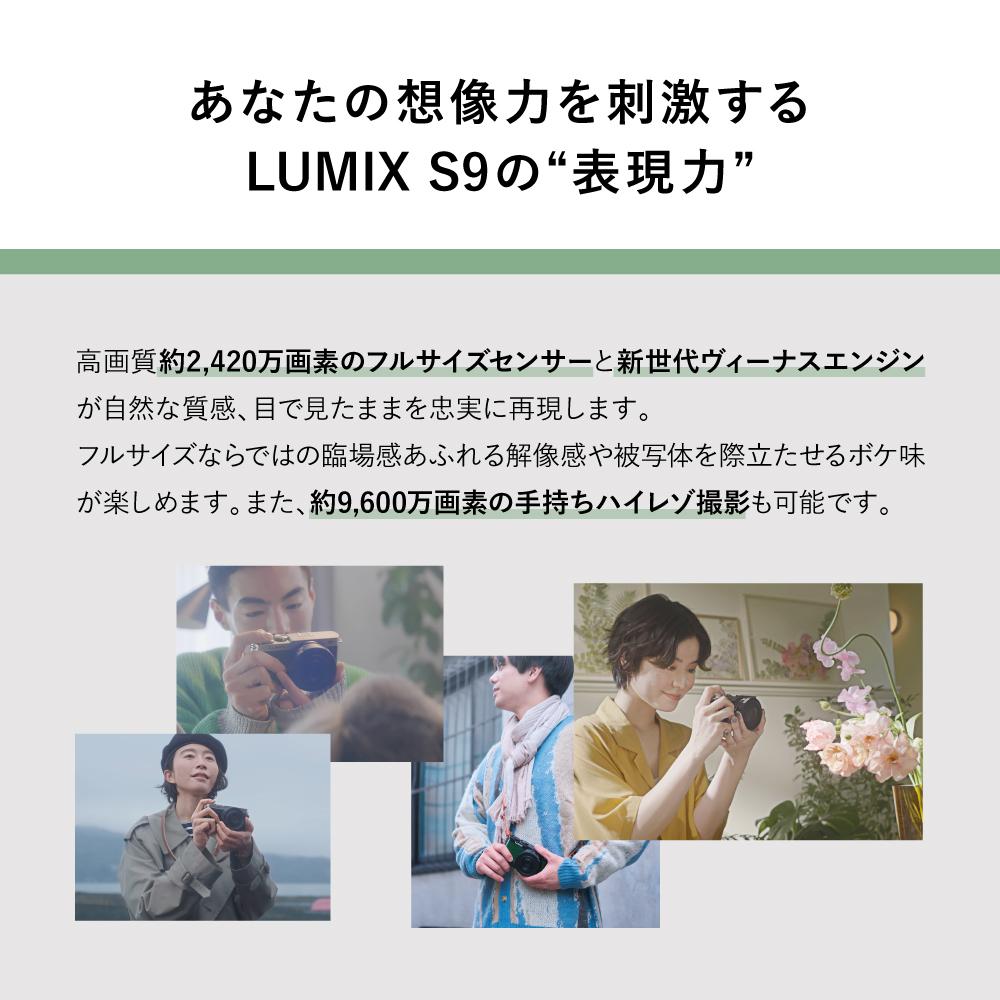 パナソニック ミラーレスカメラ LUMIX S9 ボディ DC-S9