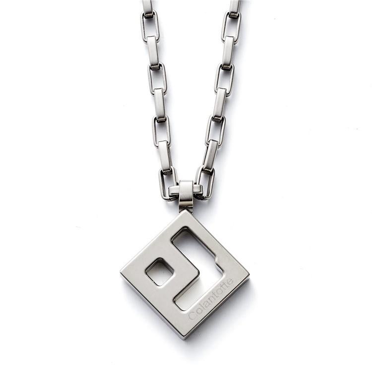 コラントッテ 磁気ネックレス SPORTS PRO マグチタンネックレス RT150-SQ ナチュラルチタン DBAAA041