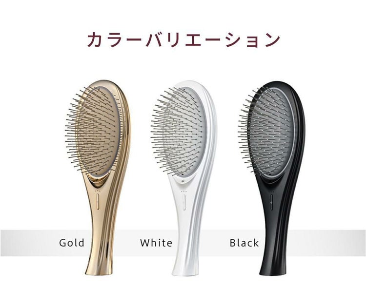 WAVEWAVE 電気ブラシ EMS ブラッシュエアー 巾着ポーチ付き EMS Brush Air ウェイブウェイブ wh41-01