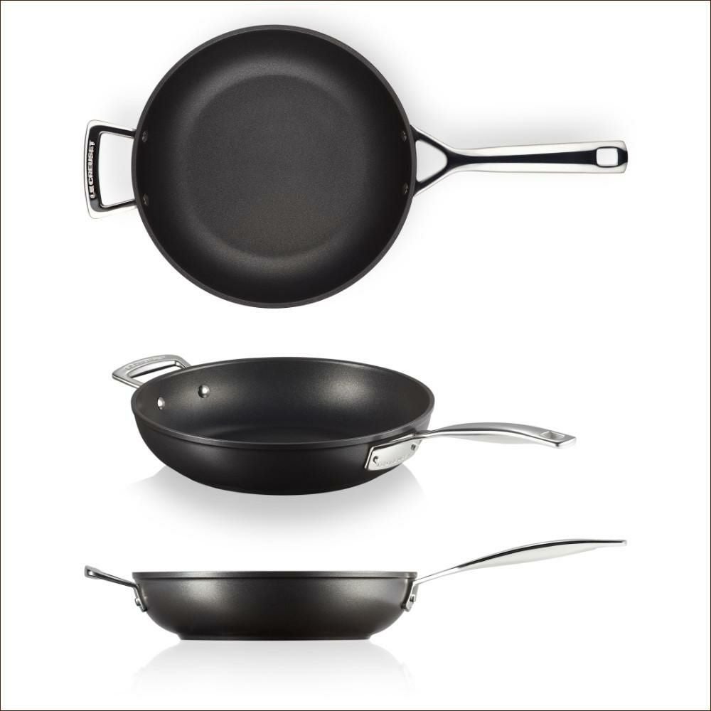 ル・クルーゼ TNS NEW ディープ・フライパン w/HH 26cm NC ルクルーゼ lecreuset 深型 フライパン ヘルパーハンドル付 ノンスティック加工 直火 IH オーブン対応 食洗機対応
