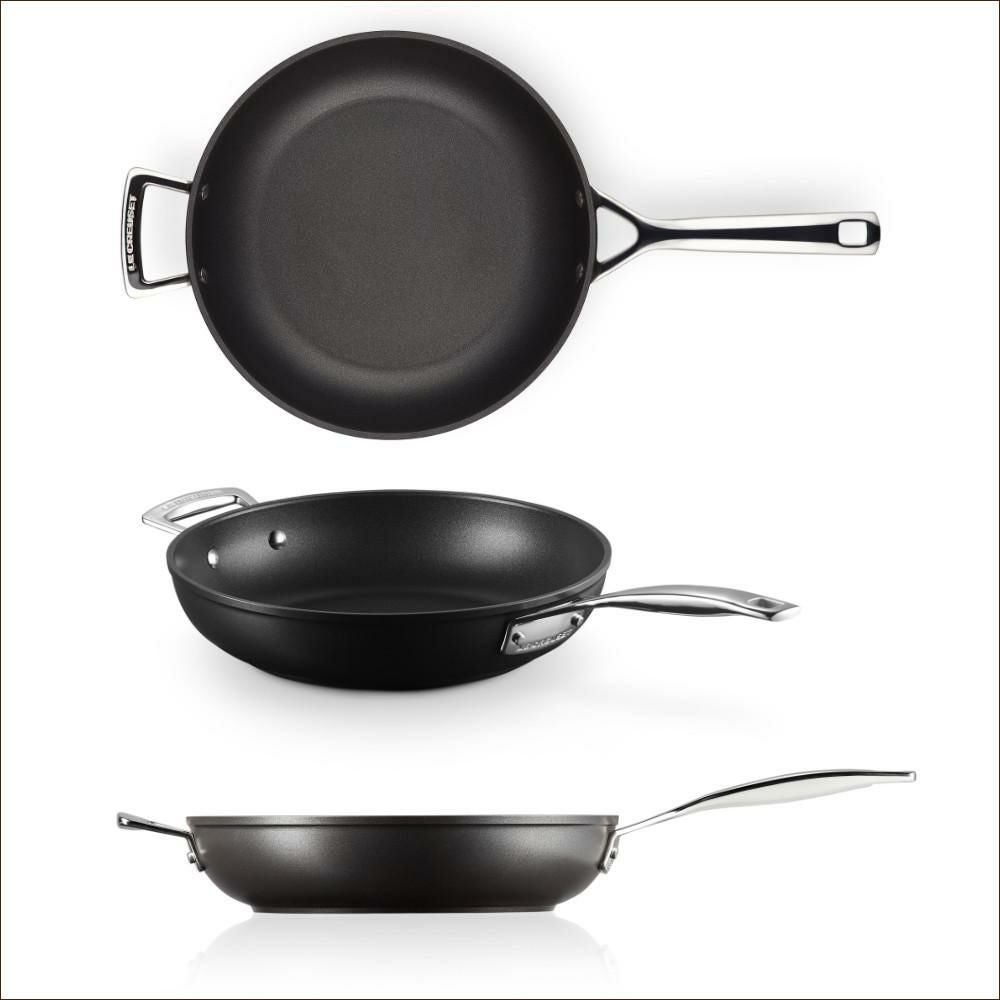 ル・クルーゼ TNS NEW ディープ・フライパン w/HH 28cm NC ルクルーゼ lecreuset 深型 フライパン ヘルパーハンドル付 ノンスティック加工 直火 IH オーブン対応 食洗機対応