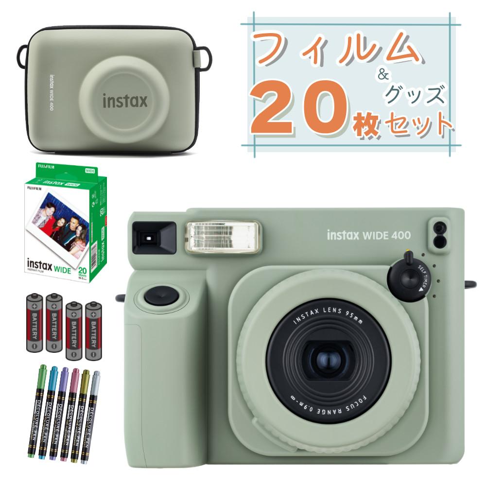 富士フイルム インスタントカメラ チェキ WIDE instax WIDE 400