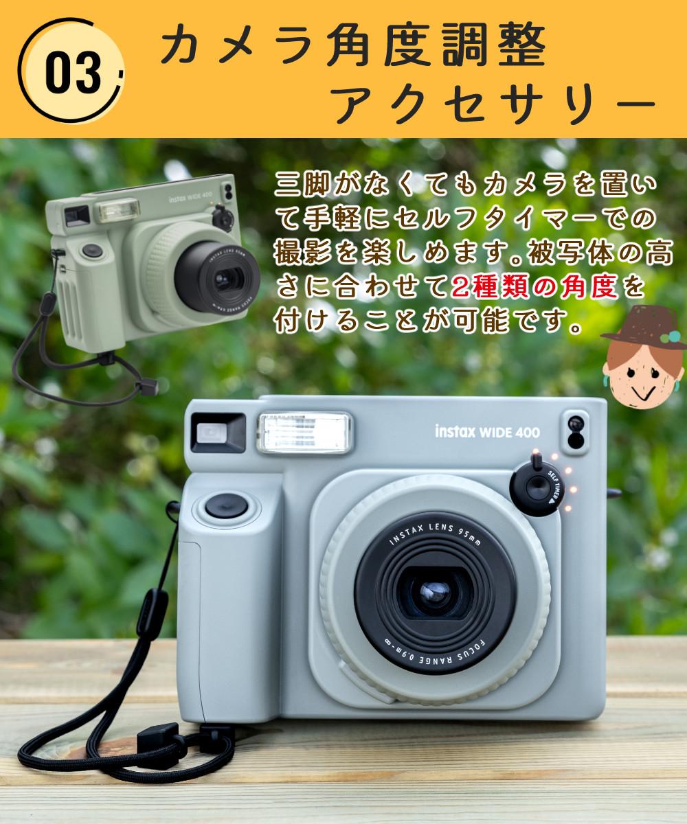 富士フイルム インスタントカメラ チェキ WIDE instax WIDE 400
