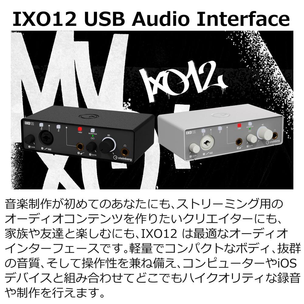 スタインバーグ steinberg オーディオインターフェイス USB IXO12