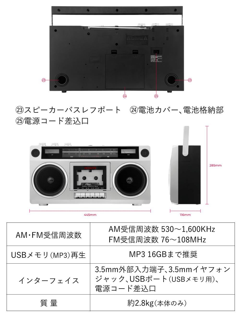 アイワ ラジカセ aiwa audio  -G RCP1 GAA4-RCP0001