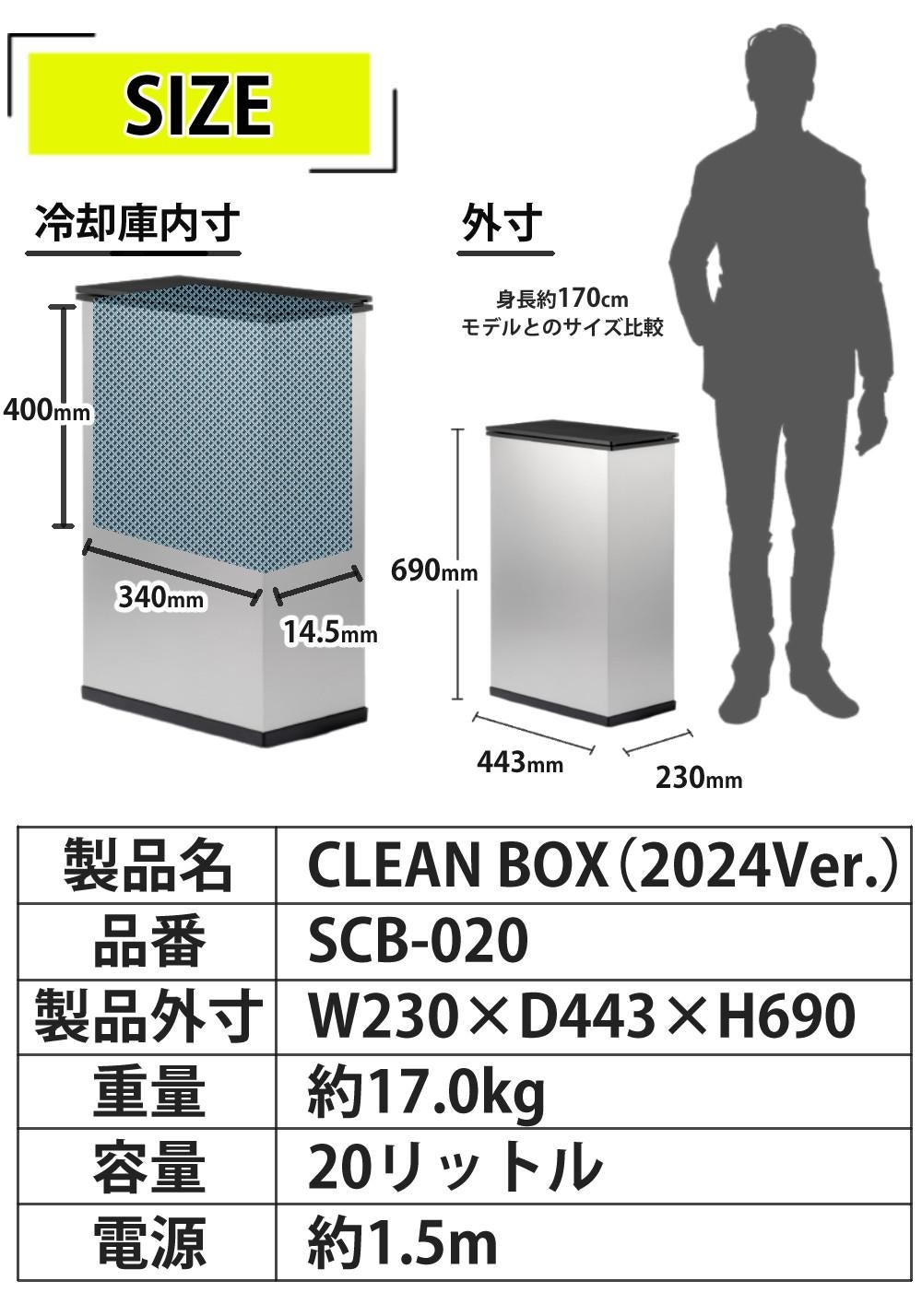 正規販売店 最新モデル サンカ 冷やすゴミ箱 20L クリーンボックス -11