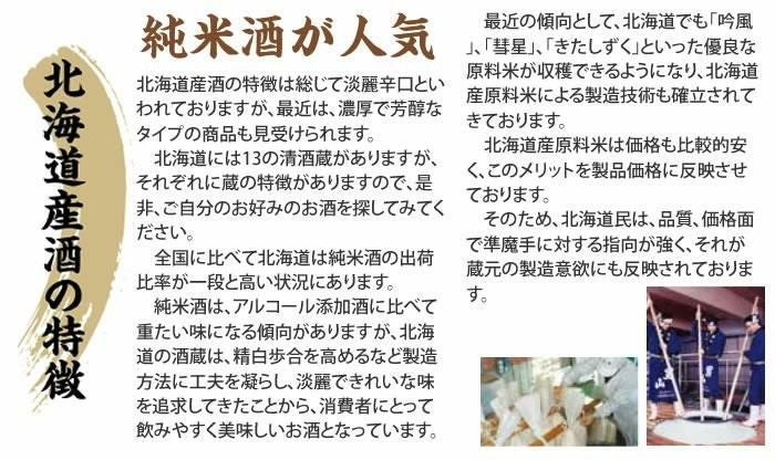 男山 國稀 高砂 福司 北の錦 千歳鶴 北海道産 地酒 日本酒 純米酒 飲み比べ 300ml 6本セット  ラッピング不可  熨斗対応不可
