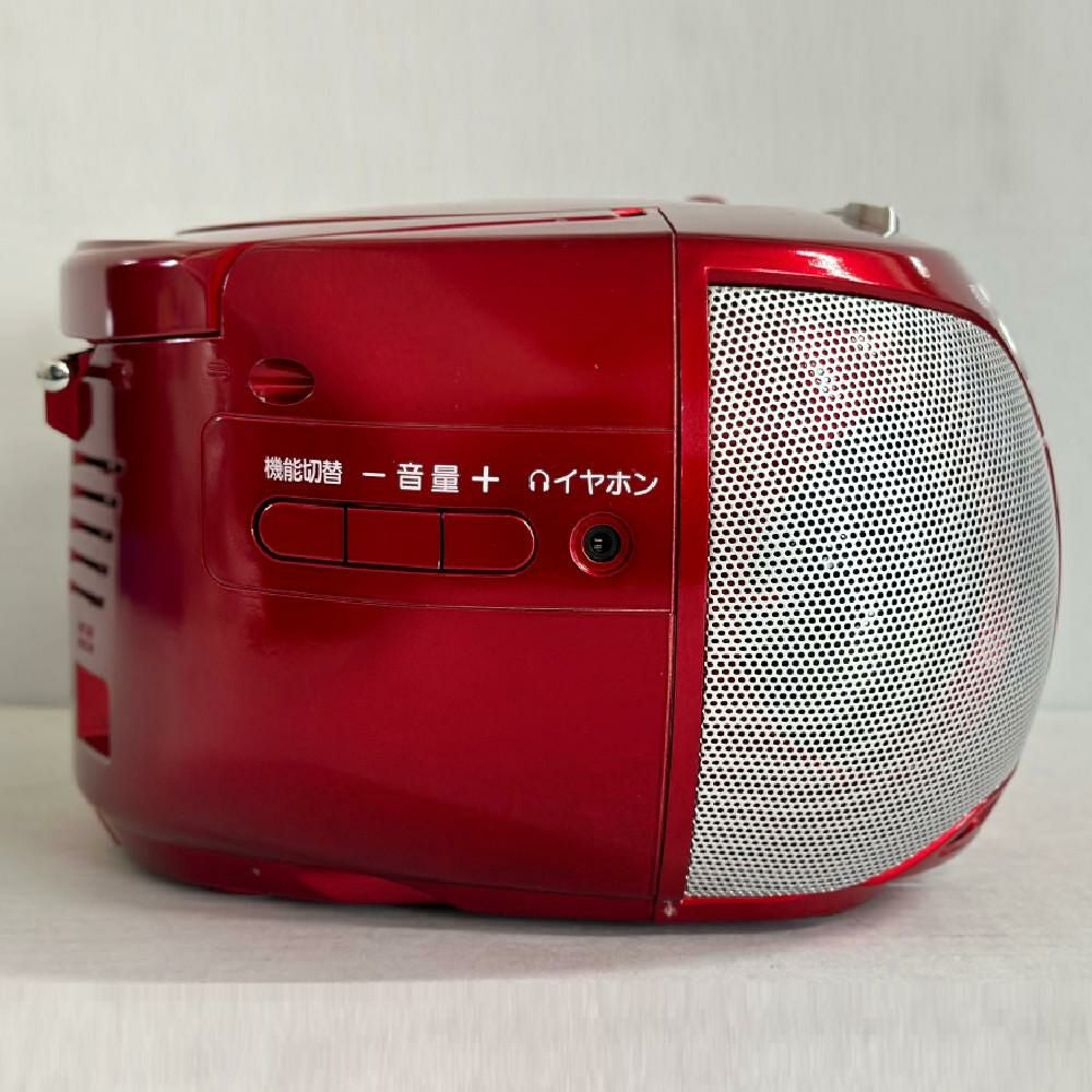 アイワ aiwa audio -G CRC1 GAA4-CRC0001(RD) ラジカセ レッド 単2電池