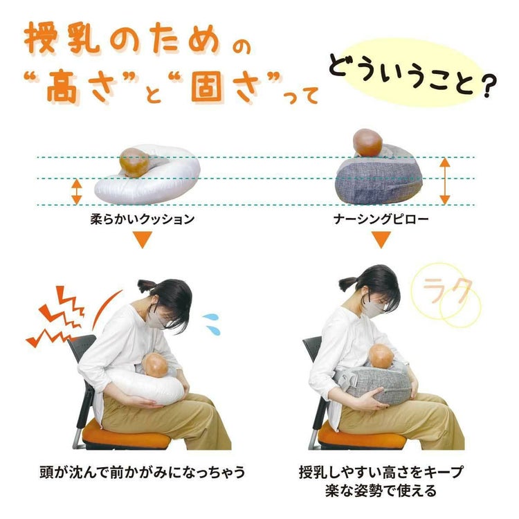 ＼レビュー特典あり／ エルゴベビー  エルゴ 授乳クッション ナチュラルカーブ・ナーシングピロー ベルト付き ムーンライトグレー