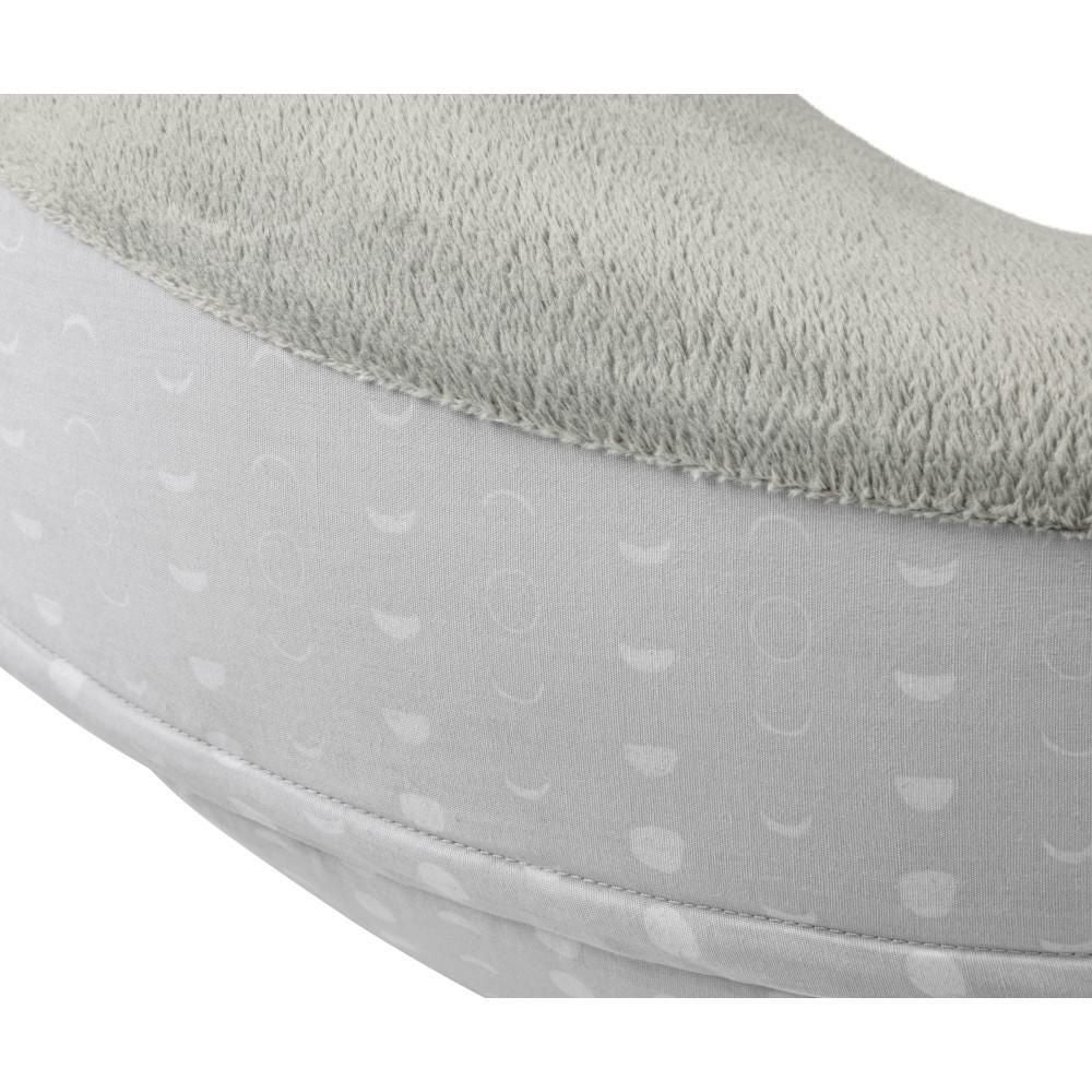 ＼レビュー特典あり／ エルゴベビー  エルゴ 授乳クッション ナチュラルカーブ・ナーシングピロー ベルト付き ムーンライトグレー