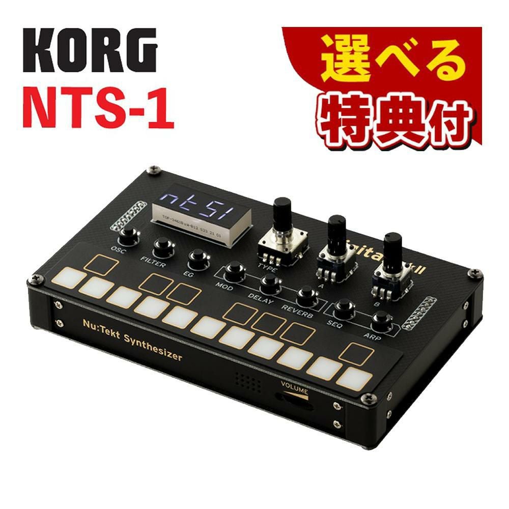 KORG コルグ NTS-1 シンセサイザー digital kit mkII 選べる特典セット