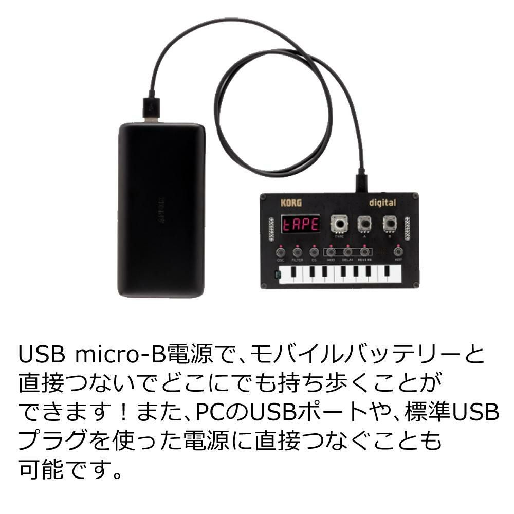 KORG コルグ NTS-1 シンセサイザー digital kit mkII 選べる特典セット