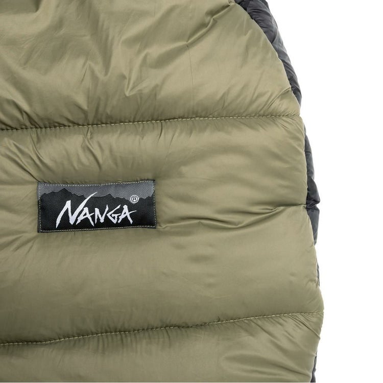 ナンガ シュラフ マミー型 Approach Synthetic Fiber 1200   COYOTE / OLIVE   comfort 5℃ / limit 0℃  別注品