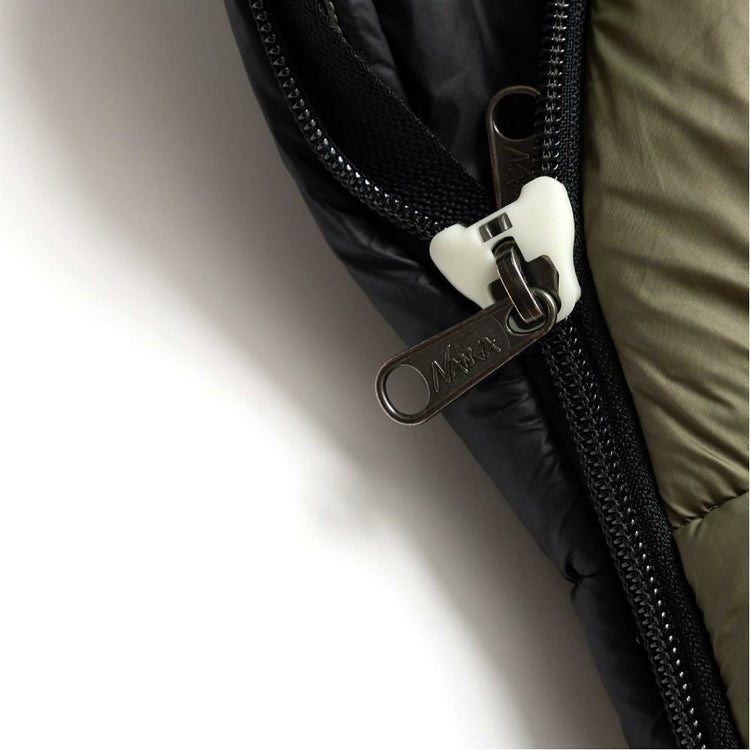 ナンガ シュラフ マミー型 Approach Synthetic Fiber 1200   COYOTE / OLIVE   comfort 5℃ / limit 0℃  別注品
