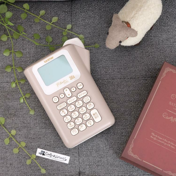 限定色あり  ブラザー ピータッチ ラベルライター PT-J100 ptJ100 6点セット  レビューで北海道米プレゼント