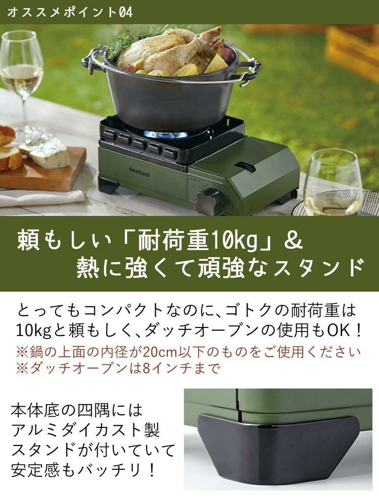 イワタニ タフまるジュニア＆キャプテンスタッグ ラウンドグリル