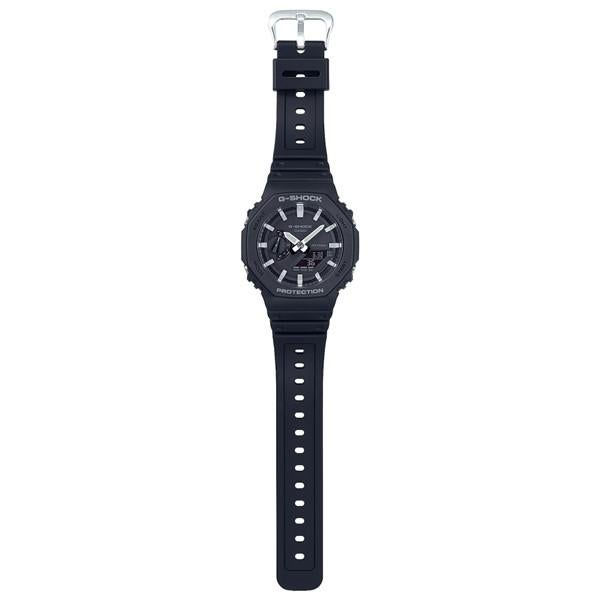 カシオ ジーショック 腕時計 クオーツ 樹脂バンド アナデジ 八角形 ブラック メンズ 国内正規品 GA-2100-1AJF