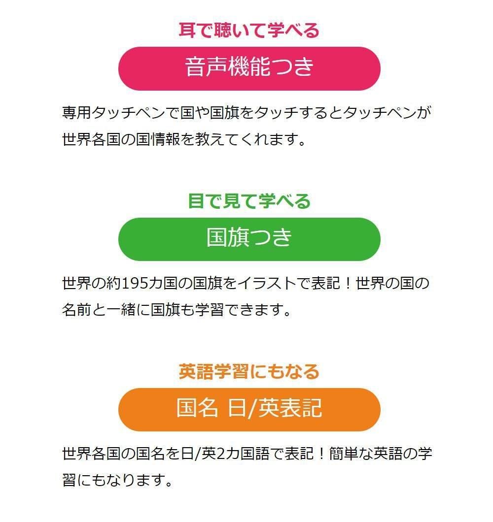 しゃべる国旗付地球儀 スタンダード 音声機能付  OYV46 球径 20cm 選べる特典セット レイメイ藤井 地球儀 しゃべる プレゼント