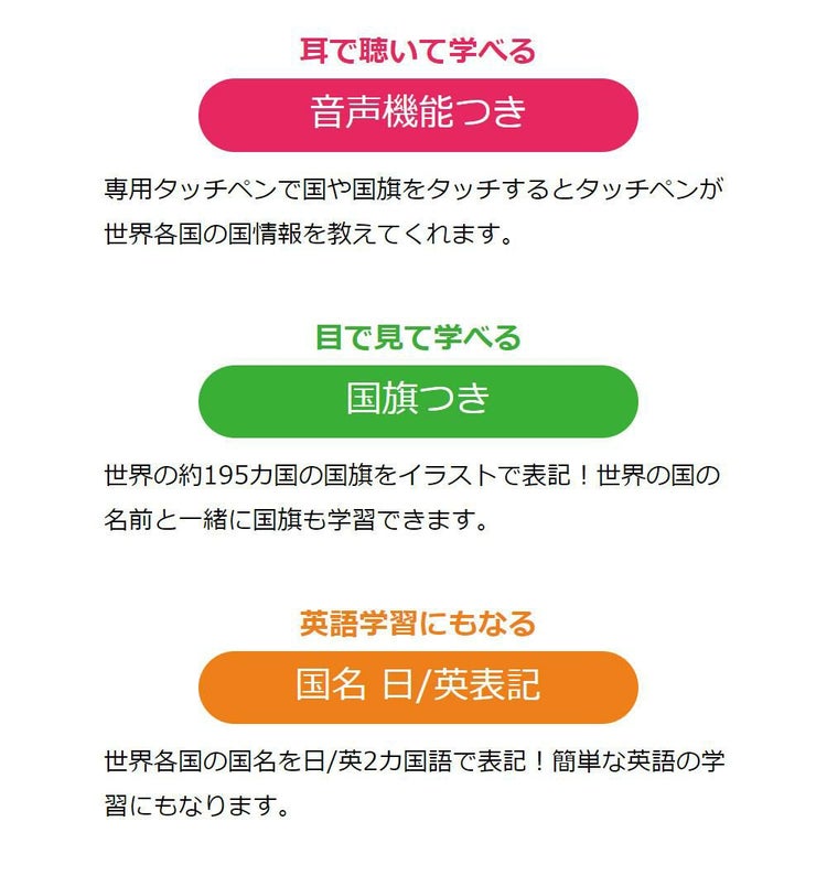 しゃべる国旗付地球儀 スタンダード 音声機能付  OYV46 球径 20cm 選べる特典セット レイメイ藤井 地球儀 しゃべる プレゼント