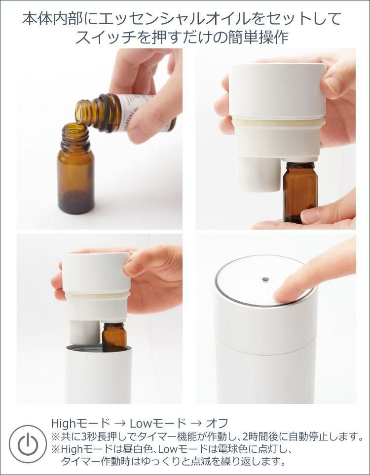 アロマディフューザーセット キシマ サリアベル エッセンシャルオイルディフューザー＆アロマオイル  選択式
