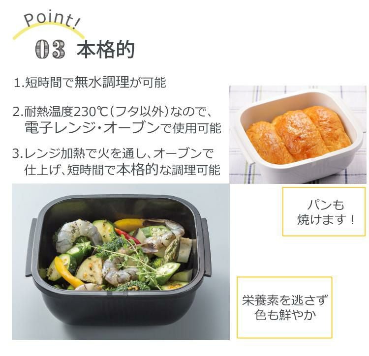 岩谷マテリアル グルラボプラス  クッキングガイド付  スタンダードセット GLBSTD 電子レンジ調理器  イワタニ