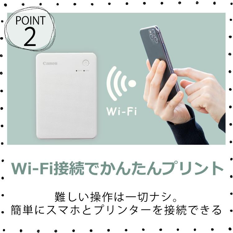キヤノン ミニフォトプリンター SELPHY QX20 グレー＆用紙20枚セット
