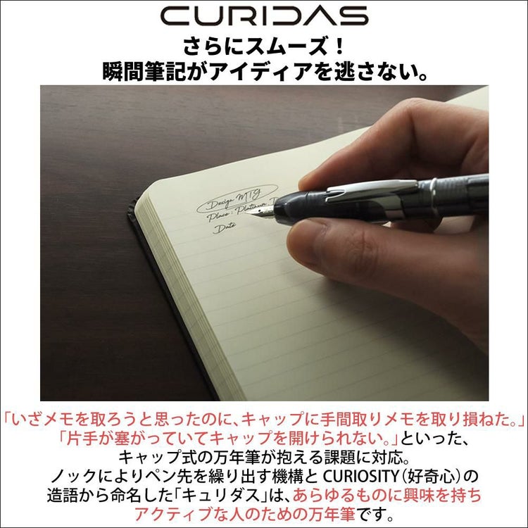 プラチナ万年筆 CURIDAS キュリダス PKN-7000 4点セット