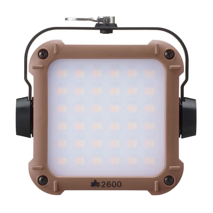 ロゴス 野電 パワーストックランタン2600・フルコンプリート 防雨 防塵 1300lm 2台同時充電 10段階調光 74176023