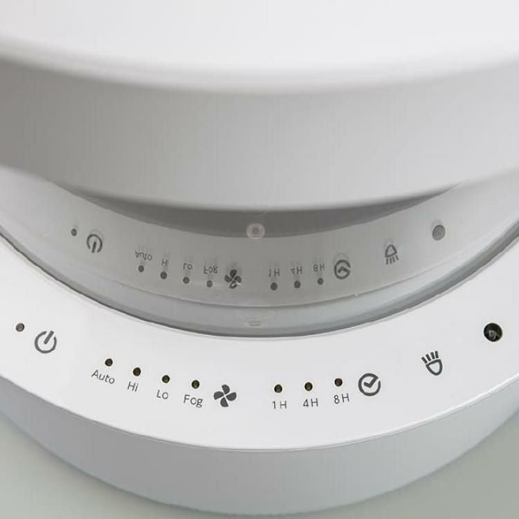 レビュー特典有り）リズム 加湿器 超音波式 MIST350 2.2L ライトグレー