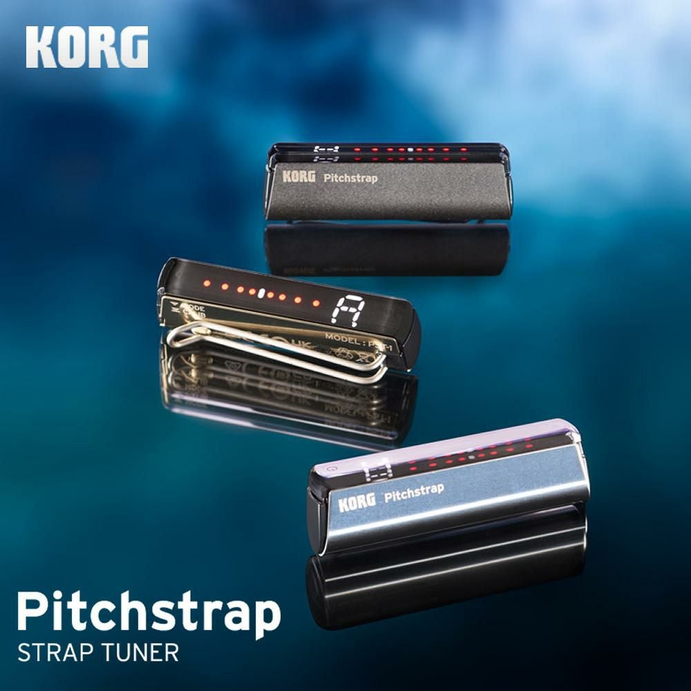 KORG コルグ Pitchstrap ストラップチューナー PST-1BK PST-1GD PST-1SV