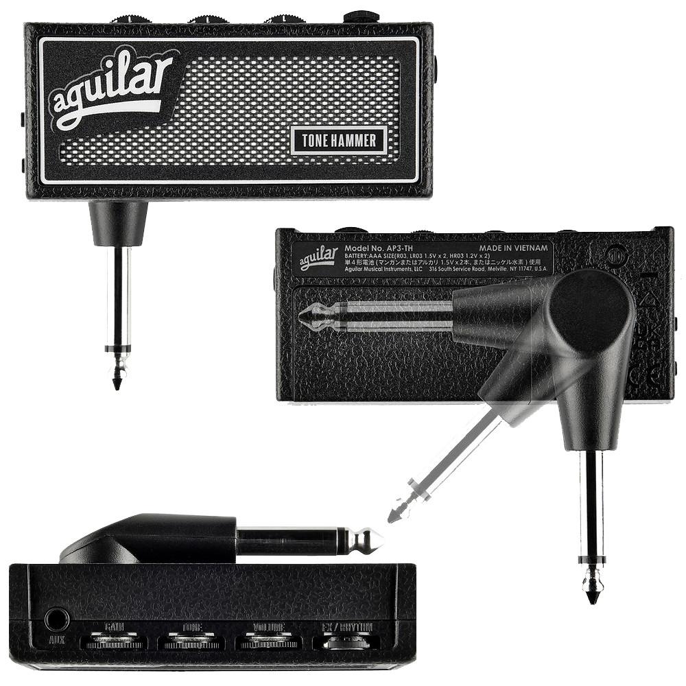 aguilar アギュラー AG amPlug 3 Tone Hammer ベース用 ヘッドホンアンプ  ヘッドホン クロス セット
