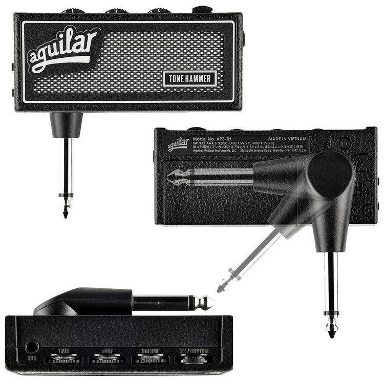 aguilar アギュラー AG amPlug 3 Tone Hammer ベース用 ヘッドホンアンプ  ヘッドホン クロス セット