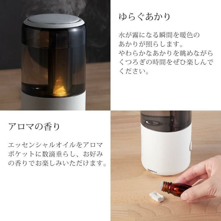 【新品未開封】RHYTHM MIST Mini ホワイト コンパクト加湿器 リズム株式会社 | お知らせ
