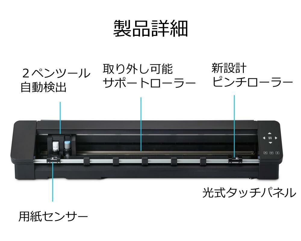 シルエットジャパン カッティングマシン シルエットカメオ プロ マーク２ SILH-CAMEO-PRO-2-J ツールセット 付き 5点セット